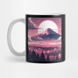 Mount Fuji - Anime Art Mug